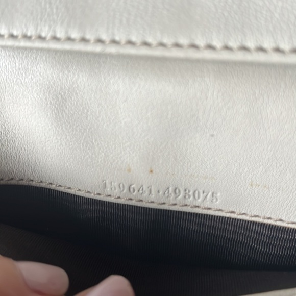 GUCCI light gray guccisima leather wallet - Picture 7 of 9